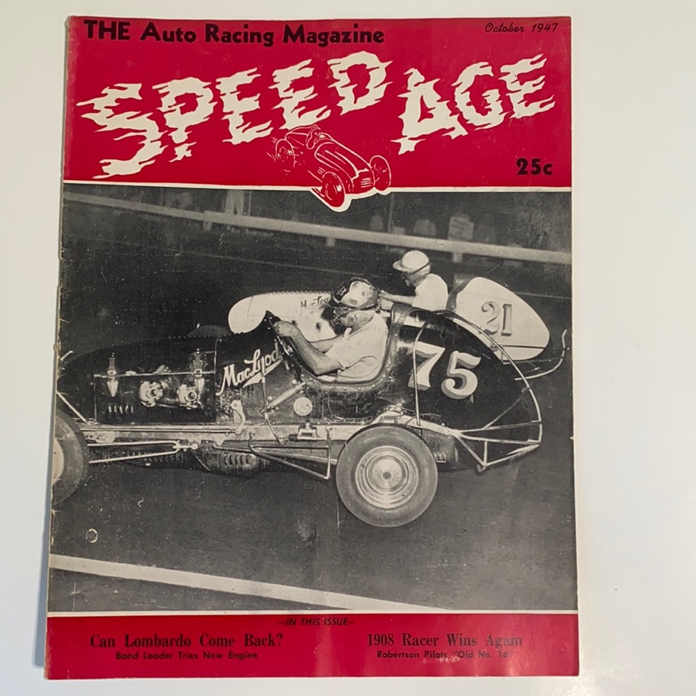 Speed Age October 1947 Vol 1 No 6